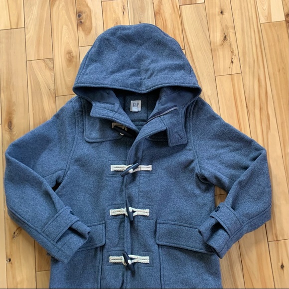 GAP Kids Boys Duffle Coat - Picture 2 of 6